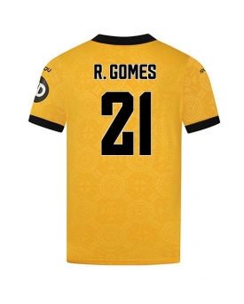 Wolves Rodrigo Gomes #21 Maglia Gara Casa Repliche 2025-26 Maniche Corte